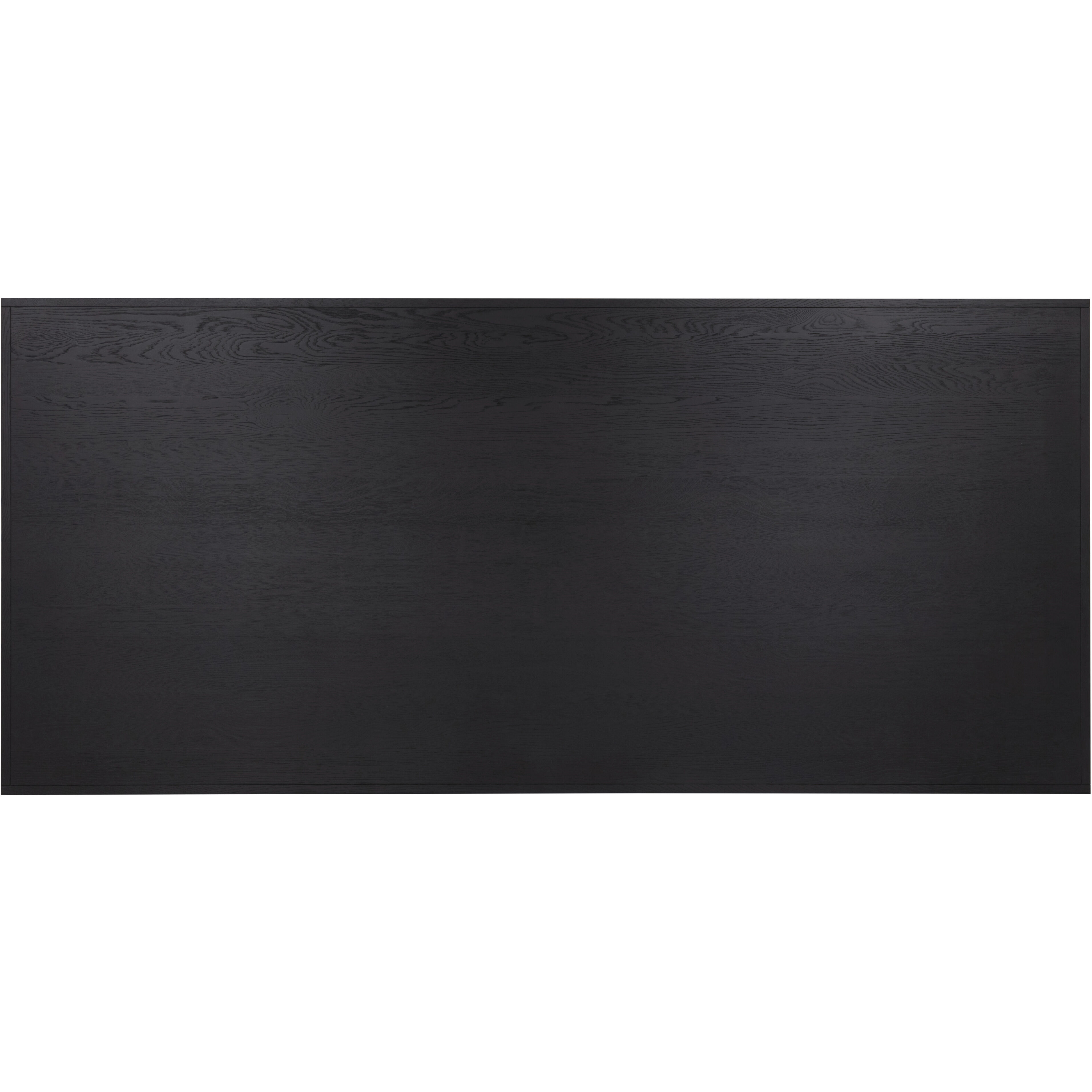 Judson 100 X 46 inch Black / Warm Brass Dining Table